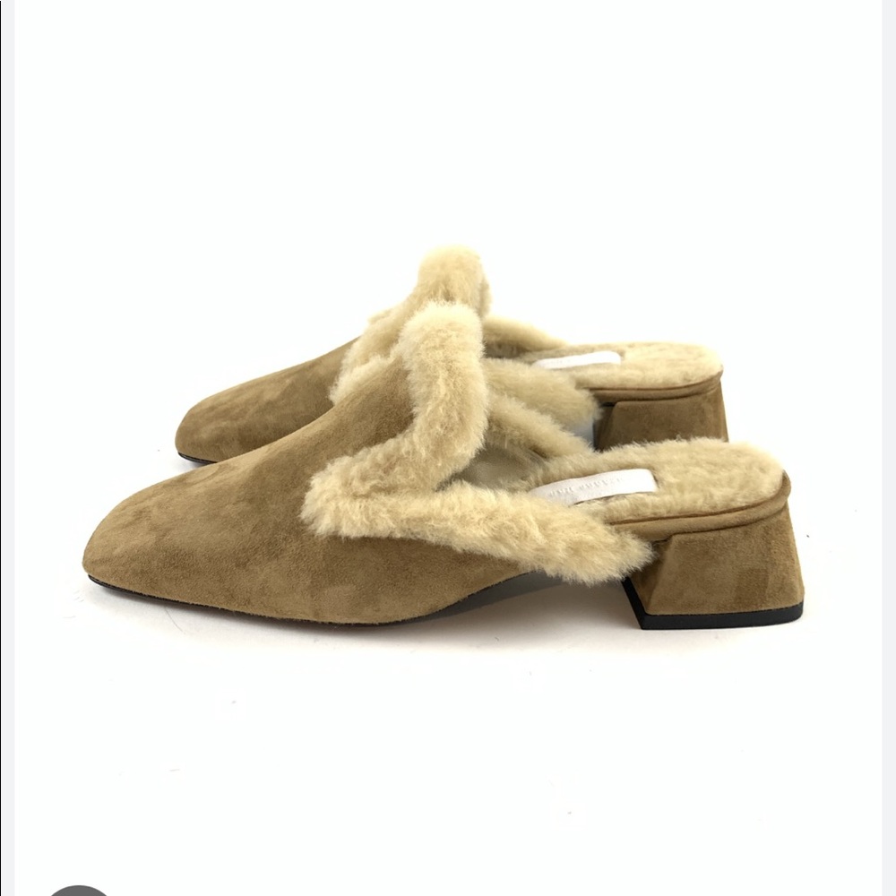 SUZANNE RAE, megève mule in marrone, size 38. Made in Italy